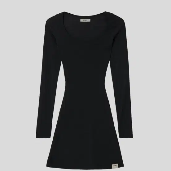 글로니 G CLASSIC RIB MINI DRESS