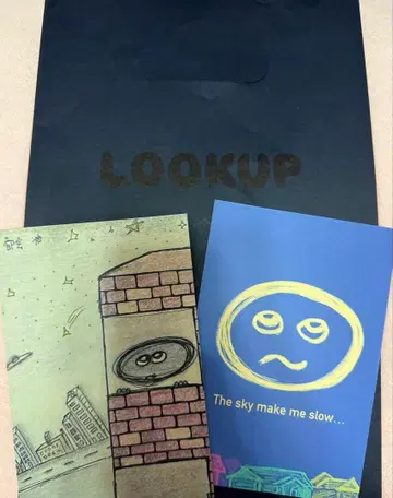 INI 타지마 쇼고 LOOKUP 엽서 2장+봉투