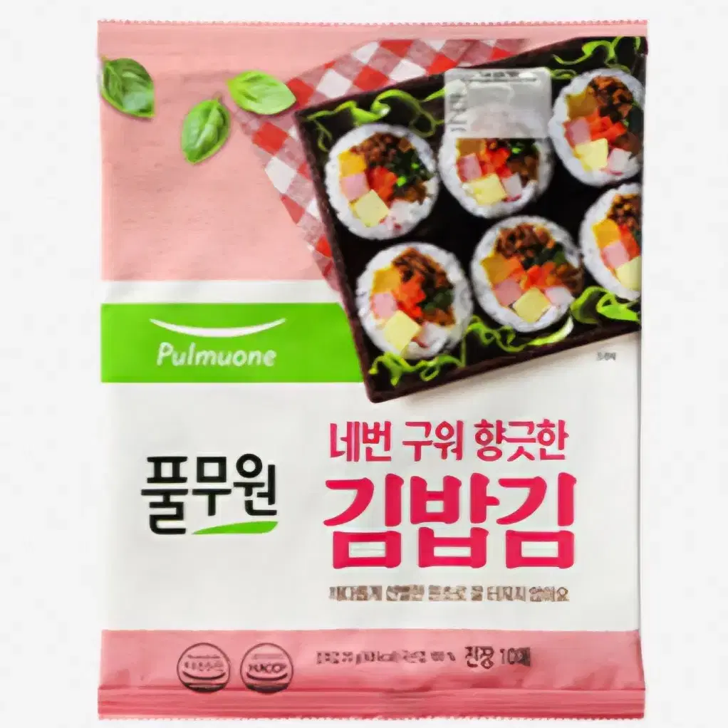 새상품 풀무원 김밥김 (20g 10매) 5개 택포 16000원