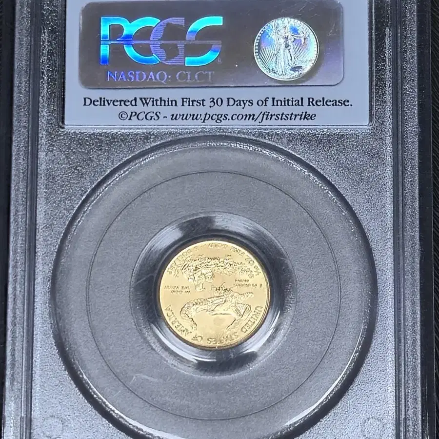 2009. Gold EaglePCGS MS70