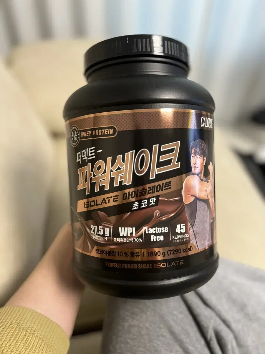 칼로바이 파워쉐이크 아이솔레이트 초코맛 1.89kg 미개봉 새상품