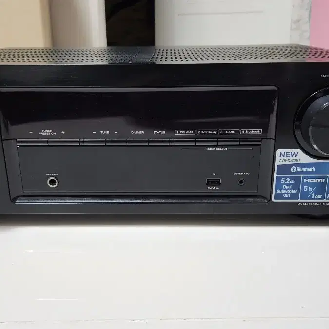 데논 리시버 avr x520bt 팝니다