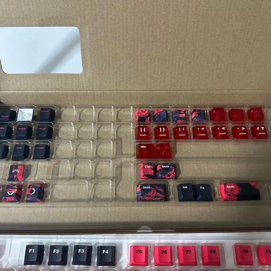 케르베로스 키캡 PBT+PC 110키 체리프로파일