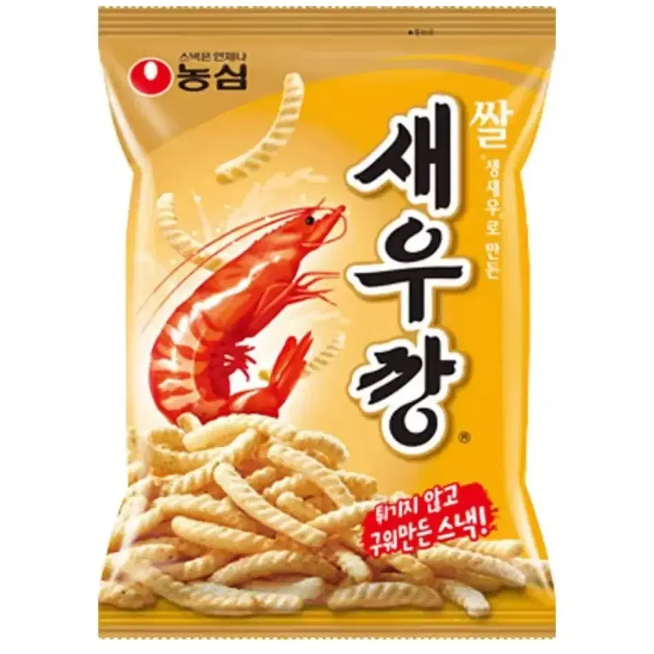 농심 쌀 새우깡 80g 20개