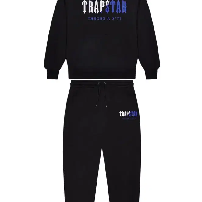 CHENILLE DECODED HOODIE TRACKSUIT - 검,파