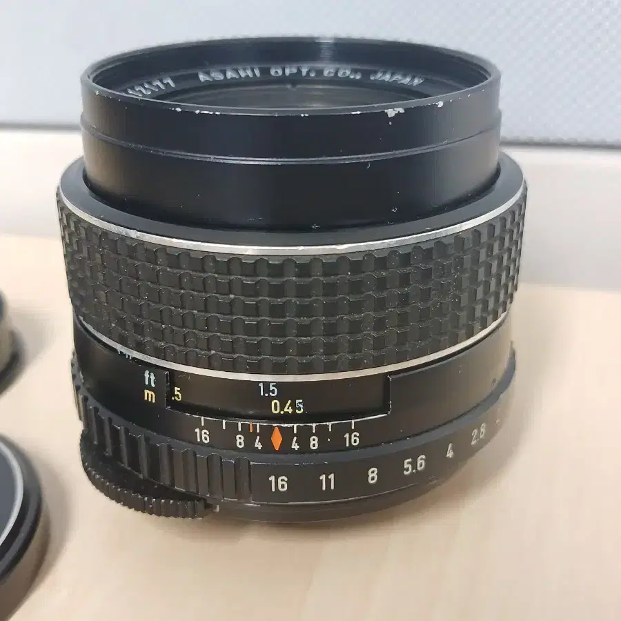 슈퍼타쿠마 MC 50mm f1.4 M42마운트 수동렌즈 판매합니다.