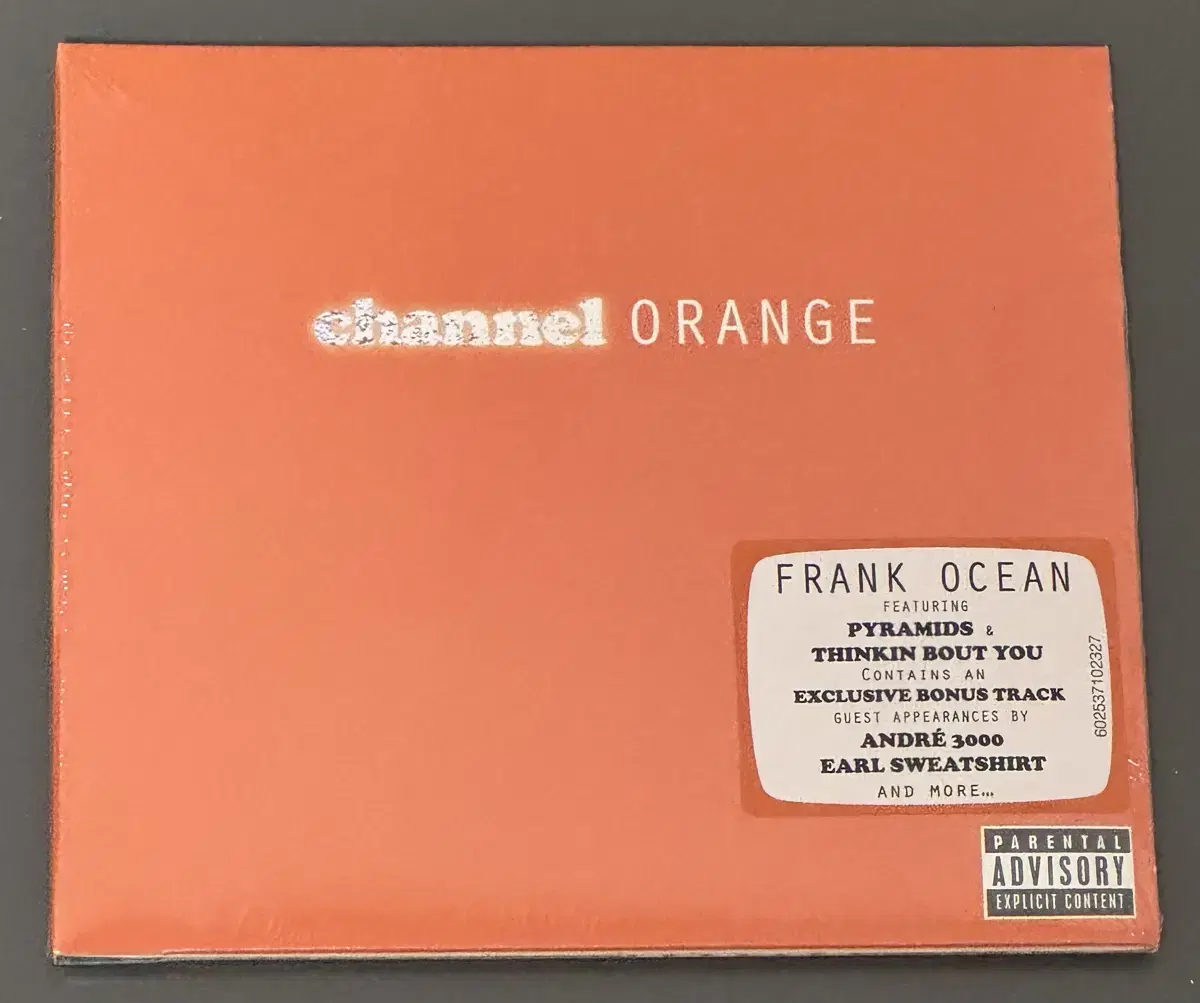 프랭크 오션 Channel Orange CD 미개봉 새상품