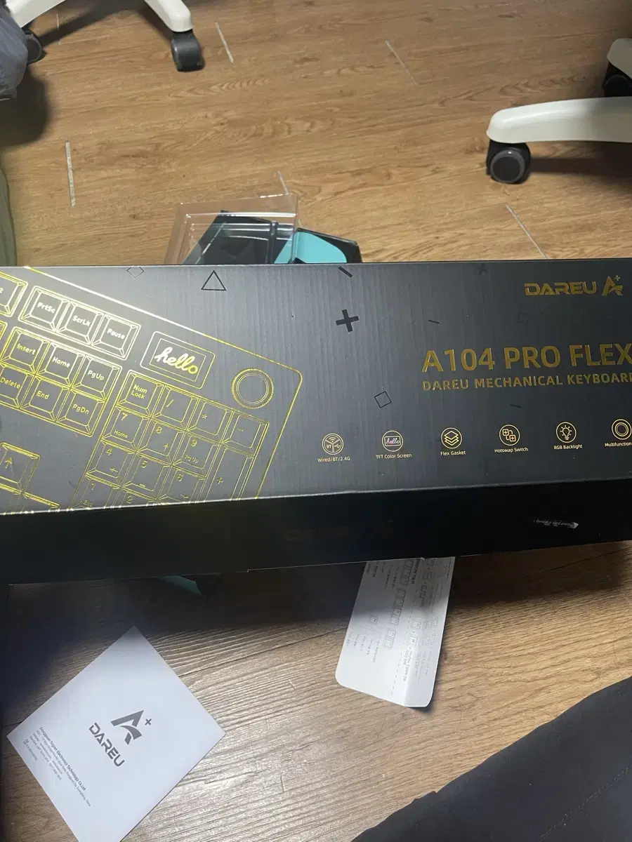 다얼유 A104 PRO FLEX 저소음오크축