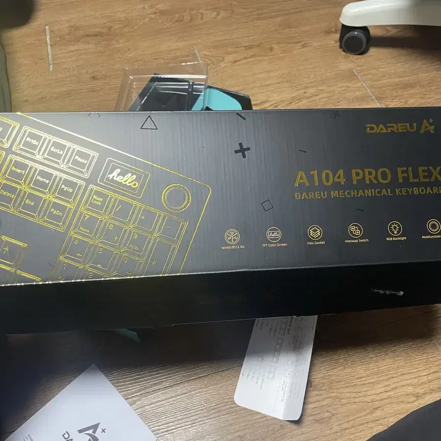 다얼유 A104 PRO FLEX 저소음오크축