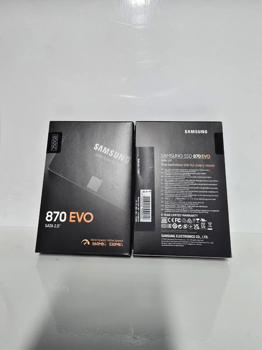 PC 부품 SSD 870 EVO 250GB 새상품