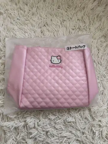 [즉시 발송 가능 !]헬로키티 세븐일레븐 복권 토트백