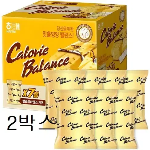 무료배송-해태 칼로리바란스 치즈 266g 2개