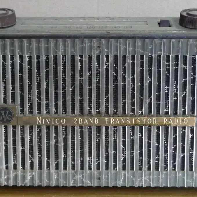 1959년 JVC Nivico 2 Band 트랜지스터 라디오