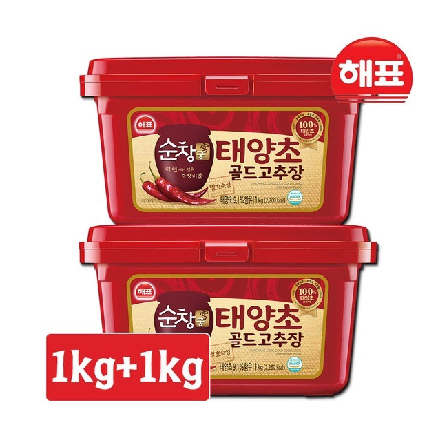 무료배송-해표 순창궁 태양초 고추장 3kg 1개