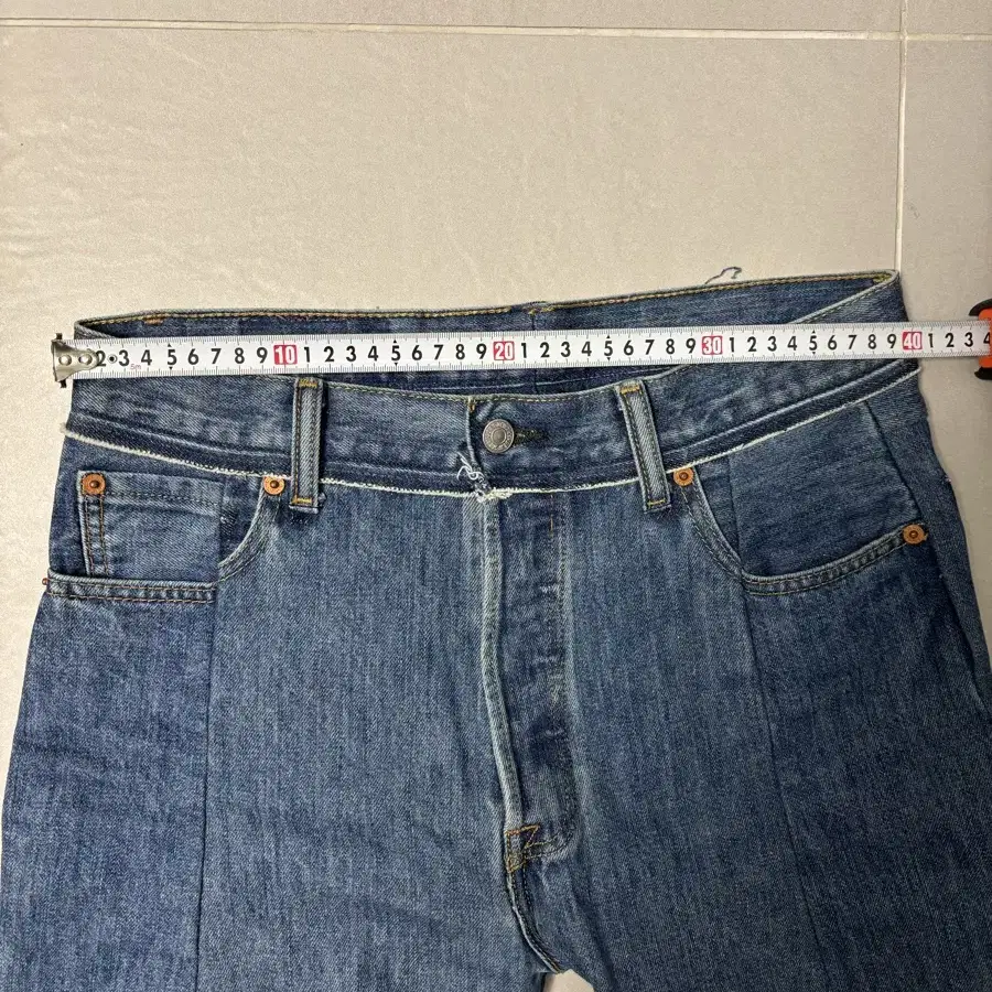 Vetements levi's 청바지