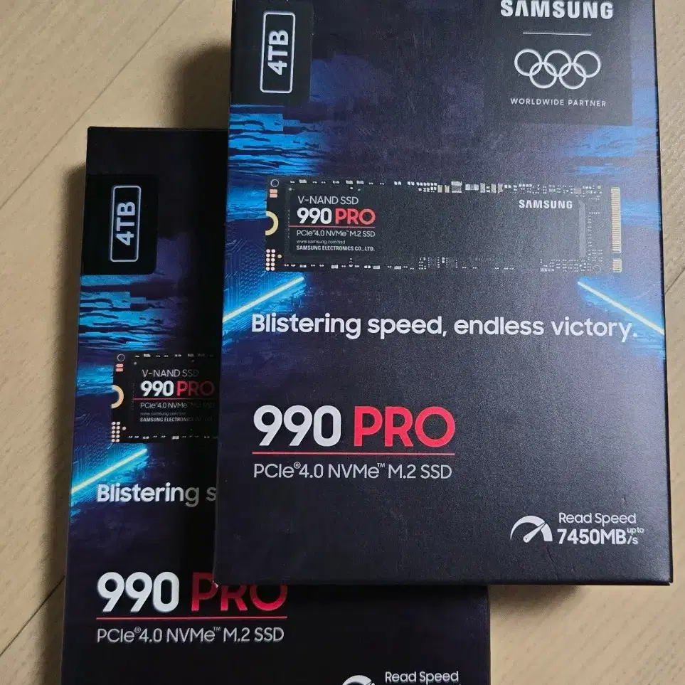 삼성전자 SSD 990 PRO 4테라(미개봉 신품)