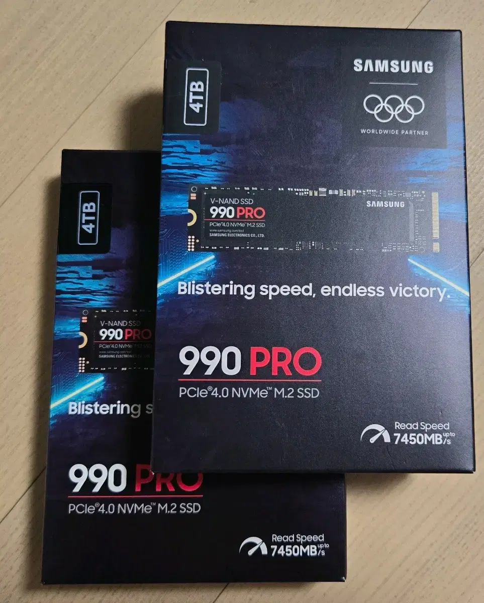 삼성전자 SSD 990 PRO 4테라(미개봉 신품)