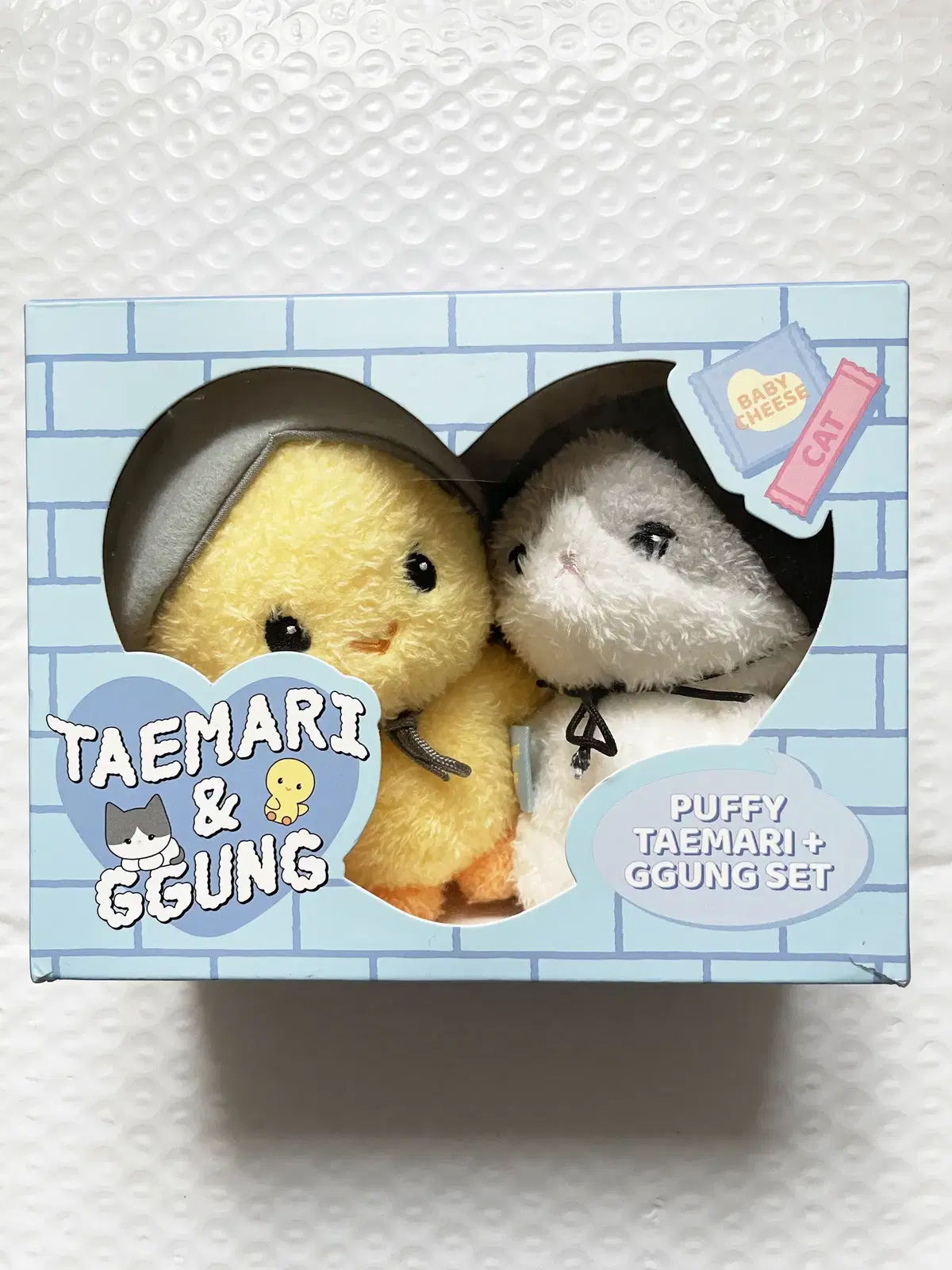 puffy taemari & ggung set 탬아리&꿍 인형 모자 세트