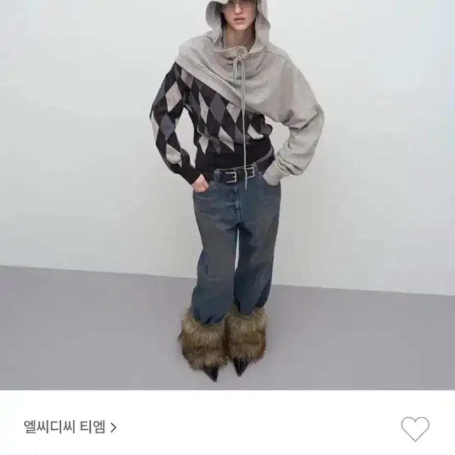 LCDC HOODED MUFFLER 후드머플러