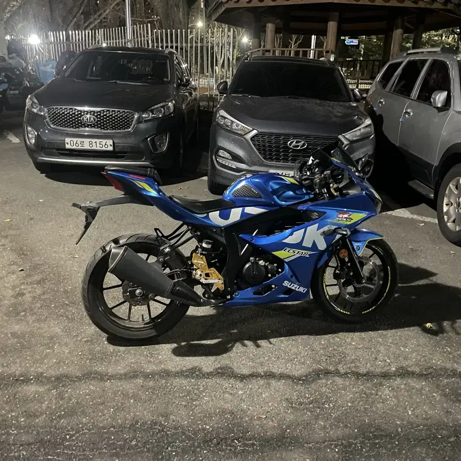 스즈키 gsxr125 RCB백스텝