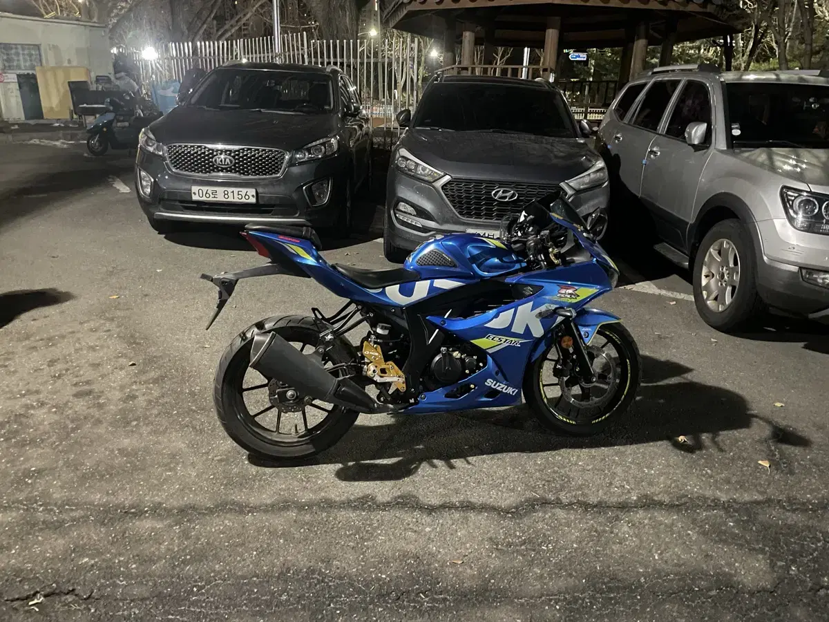 스즈키 gsxr125 RCB백스텝