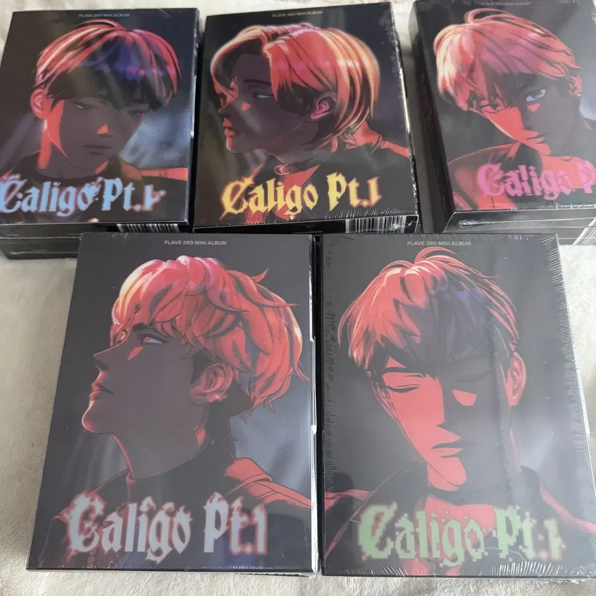 plave, in kind, Caligo Pt.1, sealed, album, Vanguard, Yejun, Noah, Bamby, Eunho, Hamin