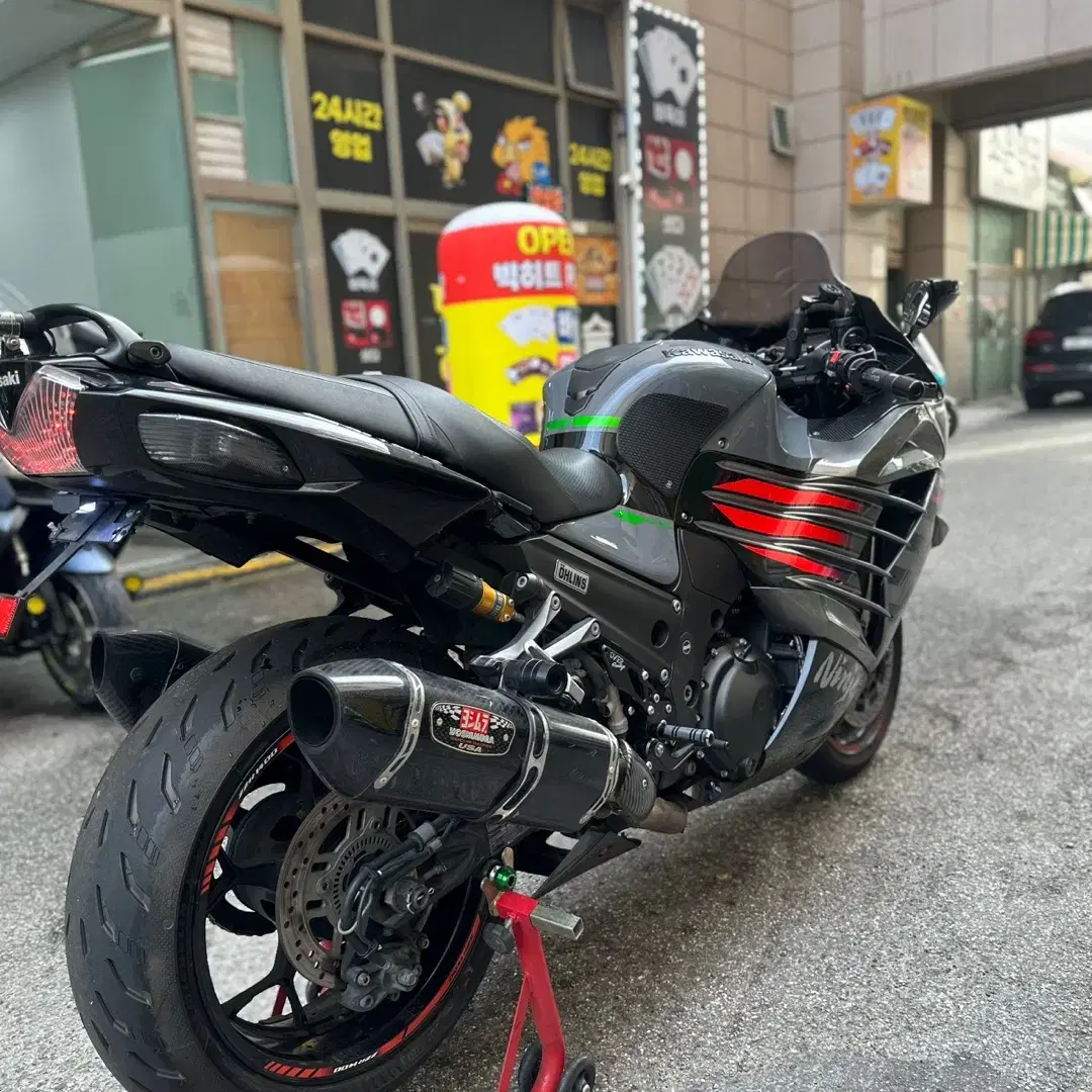 21년식 가와사키 zzr1400 zx14r 아크라포빅듀얼 블박2채널