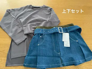 야마타야 미사용 새상품 MARECHALTERRE 데님 미니 스커트 세트