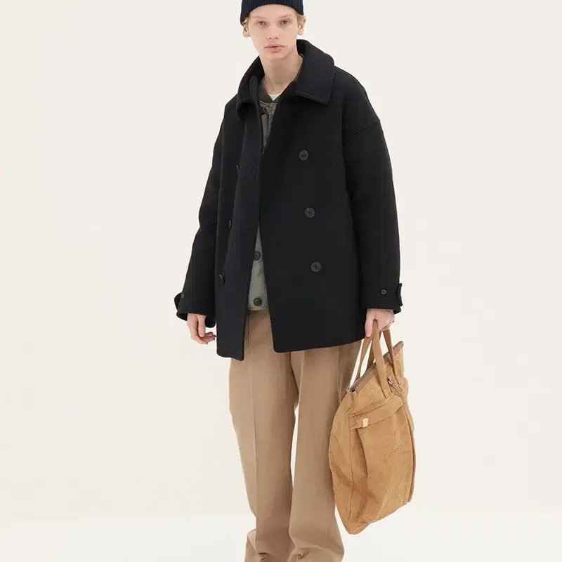 3)visvim 비즈빔 22fw LIEUTENANT LONG 피코트