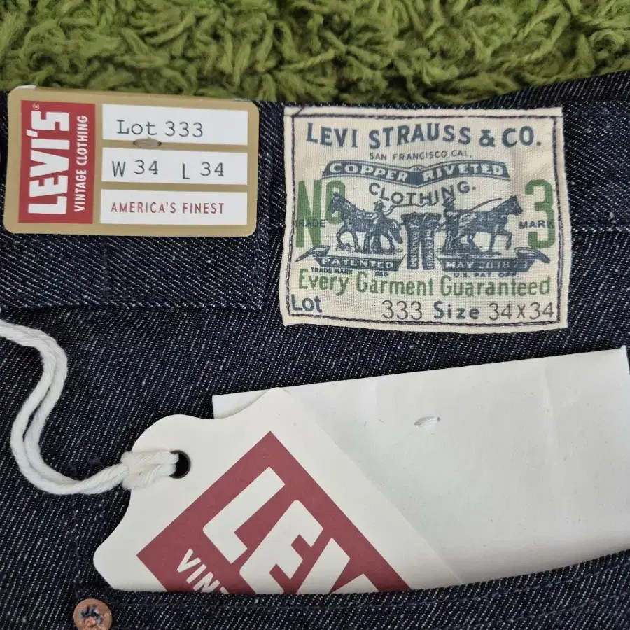 levis vintage clothing LVC1910s LOT333