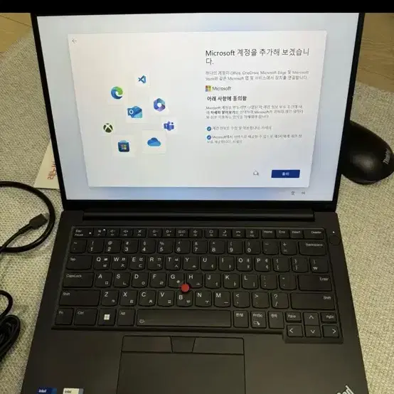 노트북 Thinkpad 씽크패드 E14 Gen5 16G(새제품급)급처