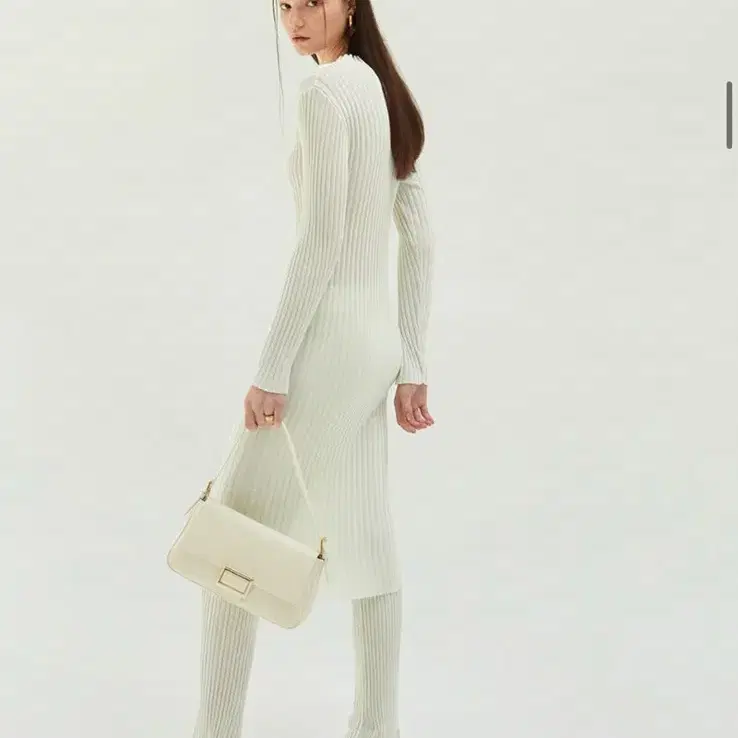 레이브 Real Leather Luke Bag - White 루크백 가방