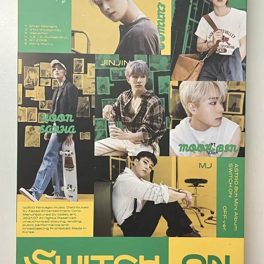 아스트로 스위치온앨범 SWITCH ON ASTRO (CD 제외)