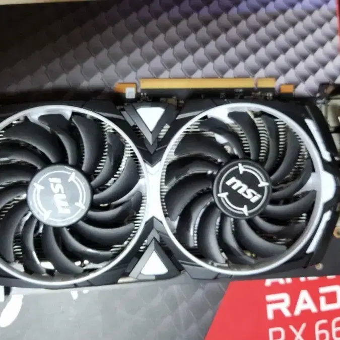 MSI rx 6600 8g