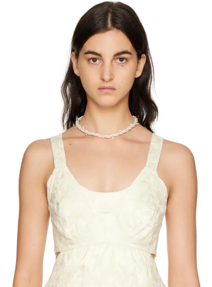 Simone rocha twisted necklace