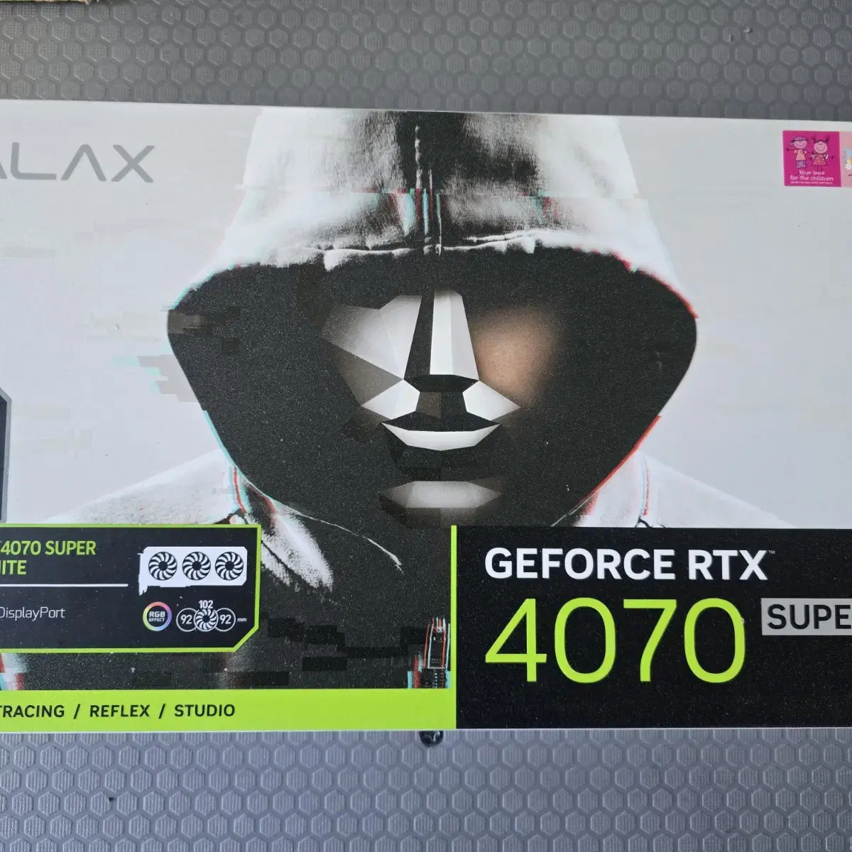 갤럭시 rtx 4070 super 팝니다.