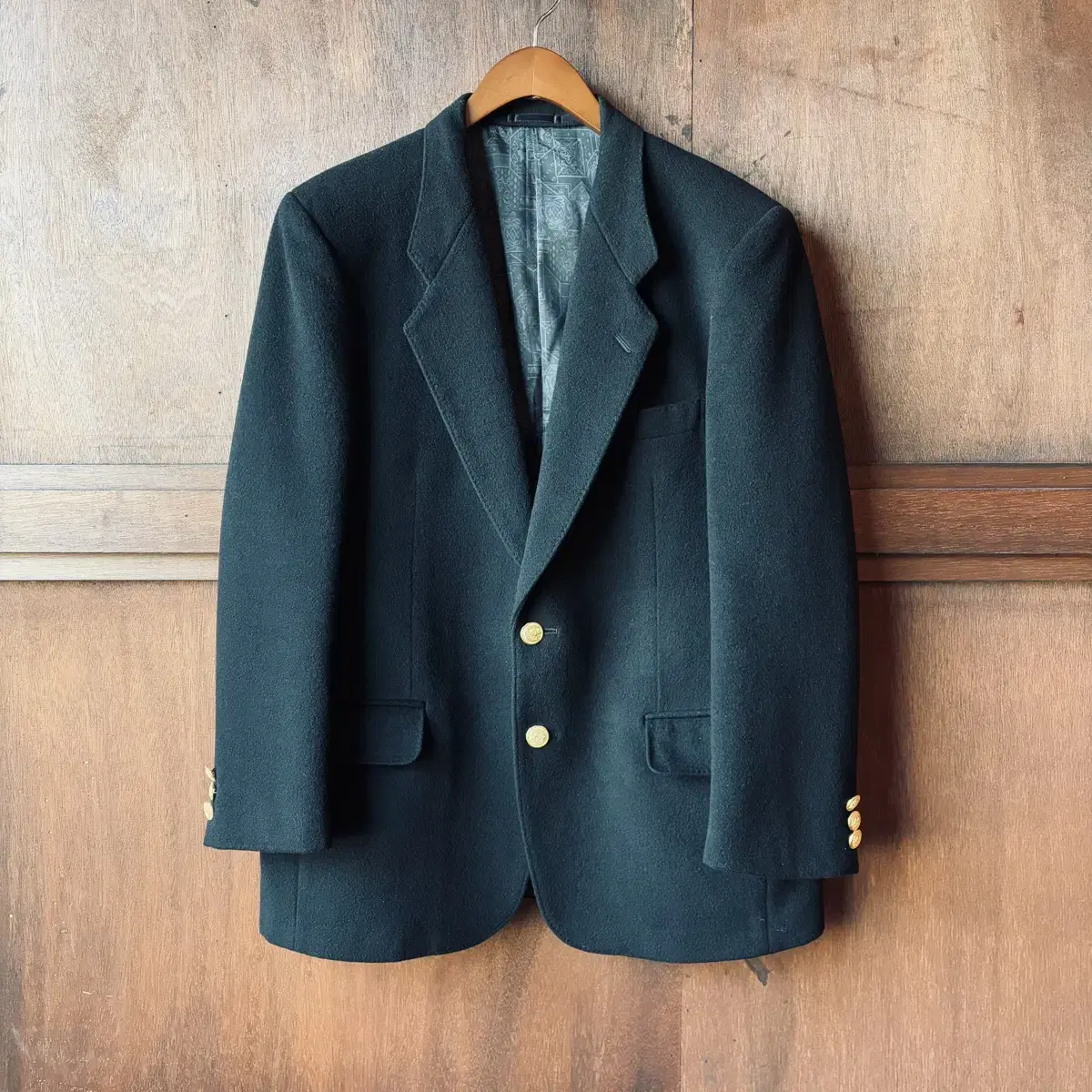 90s Cashmere Wool Single 2B Jacket (95-97)