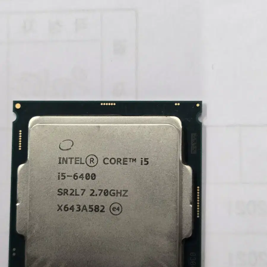 인텔 코어 i5-6400 중고 cpu.  스카이레이크