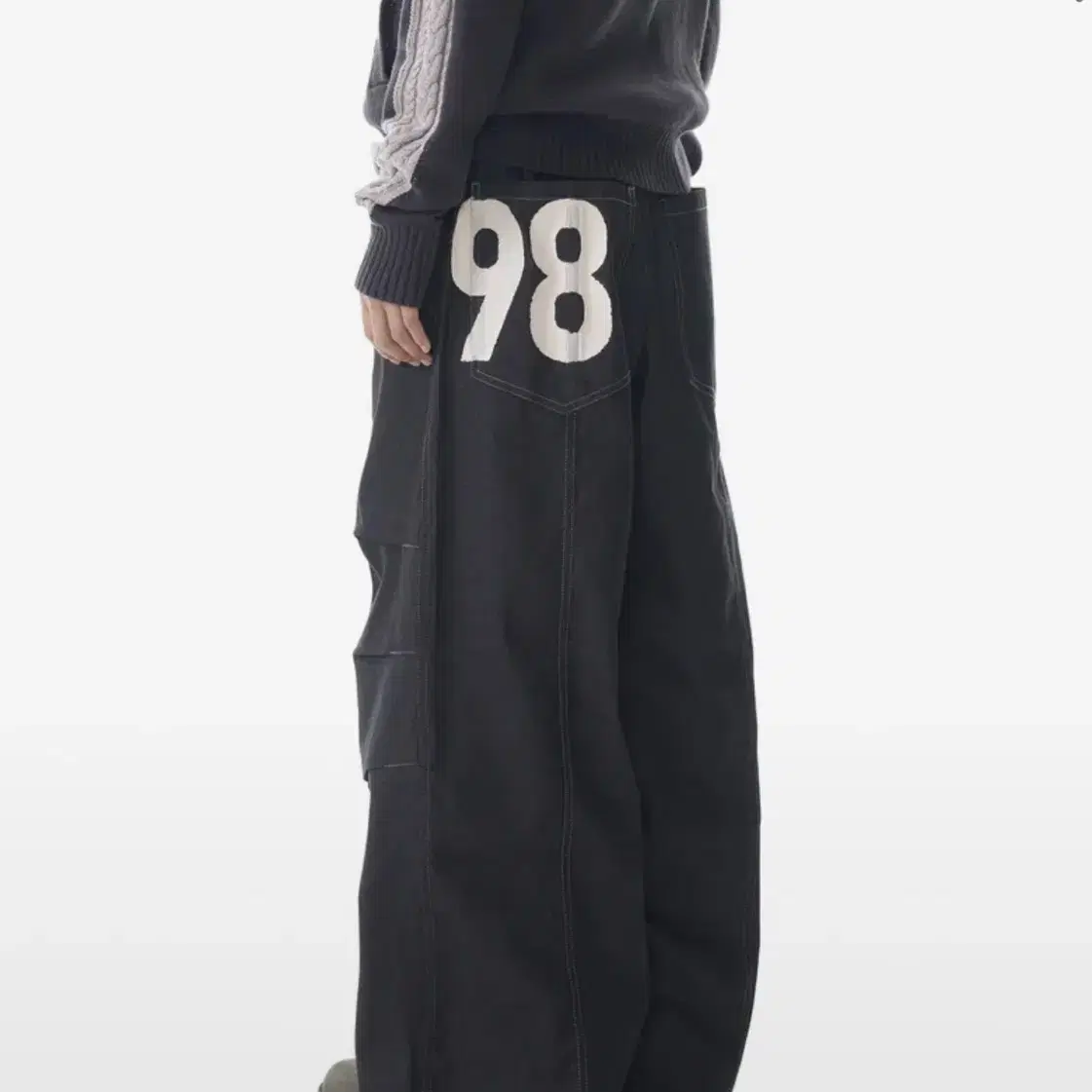 아캄 Denim Pants (black)