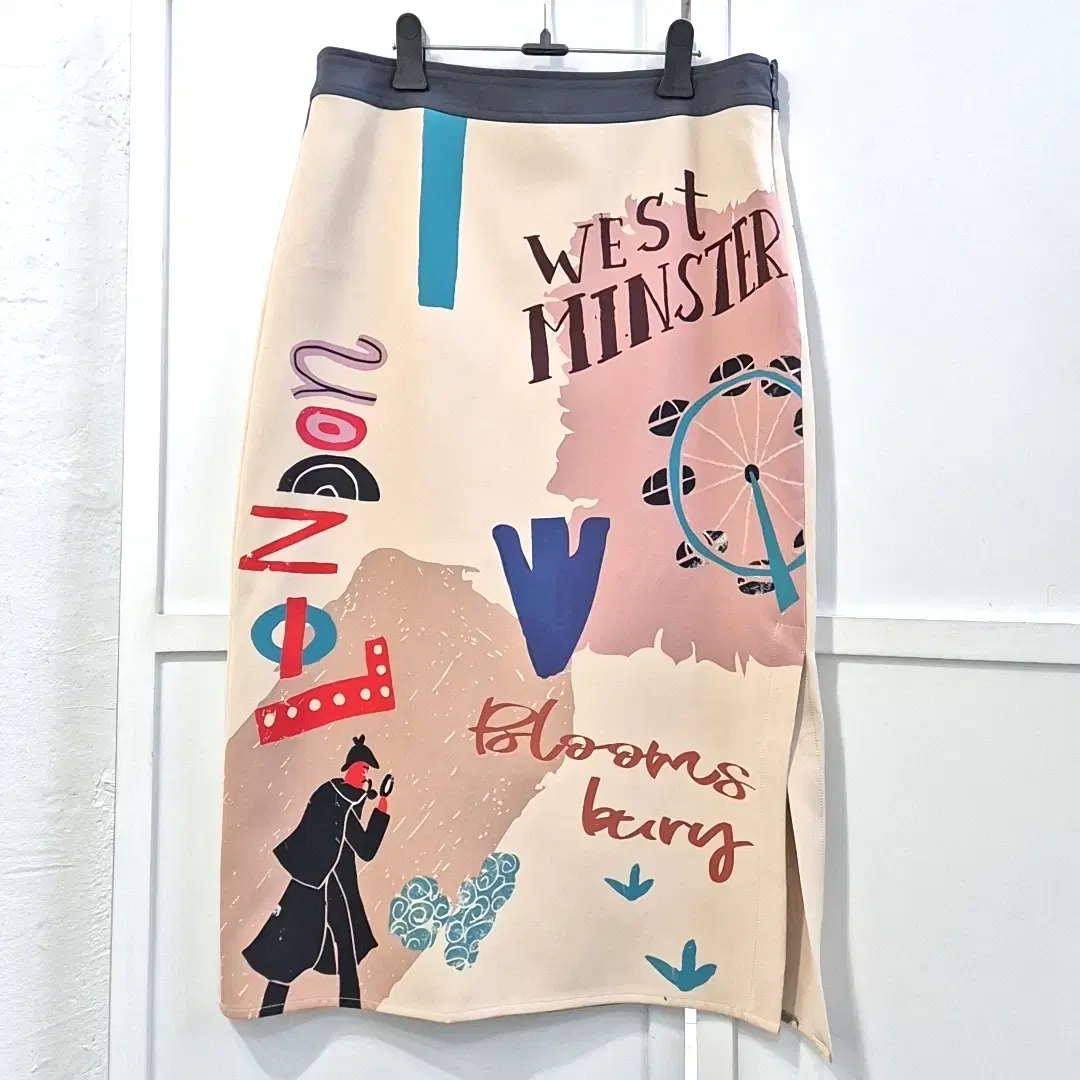 Bloombury Printing Skirt