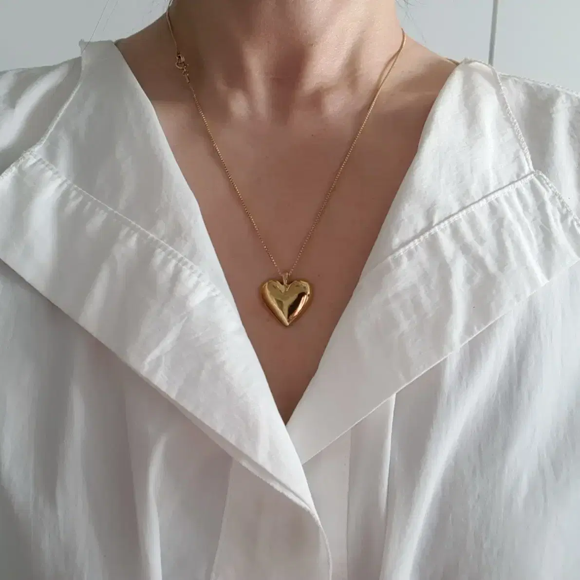 울프서커스 amourette necklace 하트목걸이