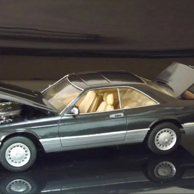 1/24 Benz 560 sec 자동차 프라모델 제품