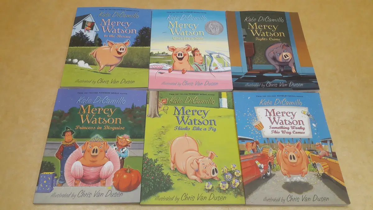 Kate Dicamillo Mercy Watson 시리즈 전 6권