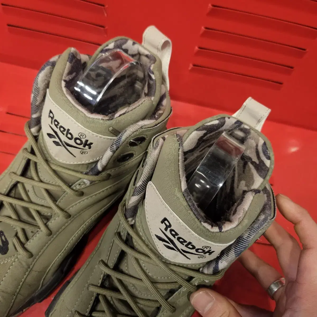 리복(Reebok) 카모 샤크노시스 OG 베럭스 260size