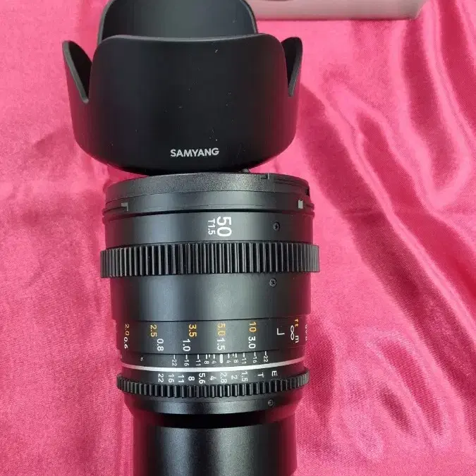 삼양 50mm T1.5 mk2 소니fe마운트 판매합니다