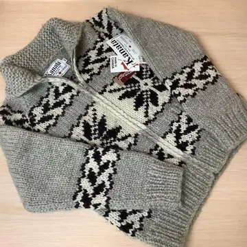 Kanata 카나타 울 카우치 스웨터 남성용 사이즈 40 /-024