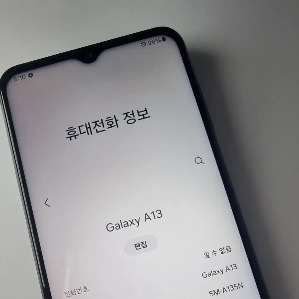 23.1.3) A13 갤럭시 삼성 공기계 중고 휴대폰 파라요~