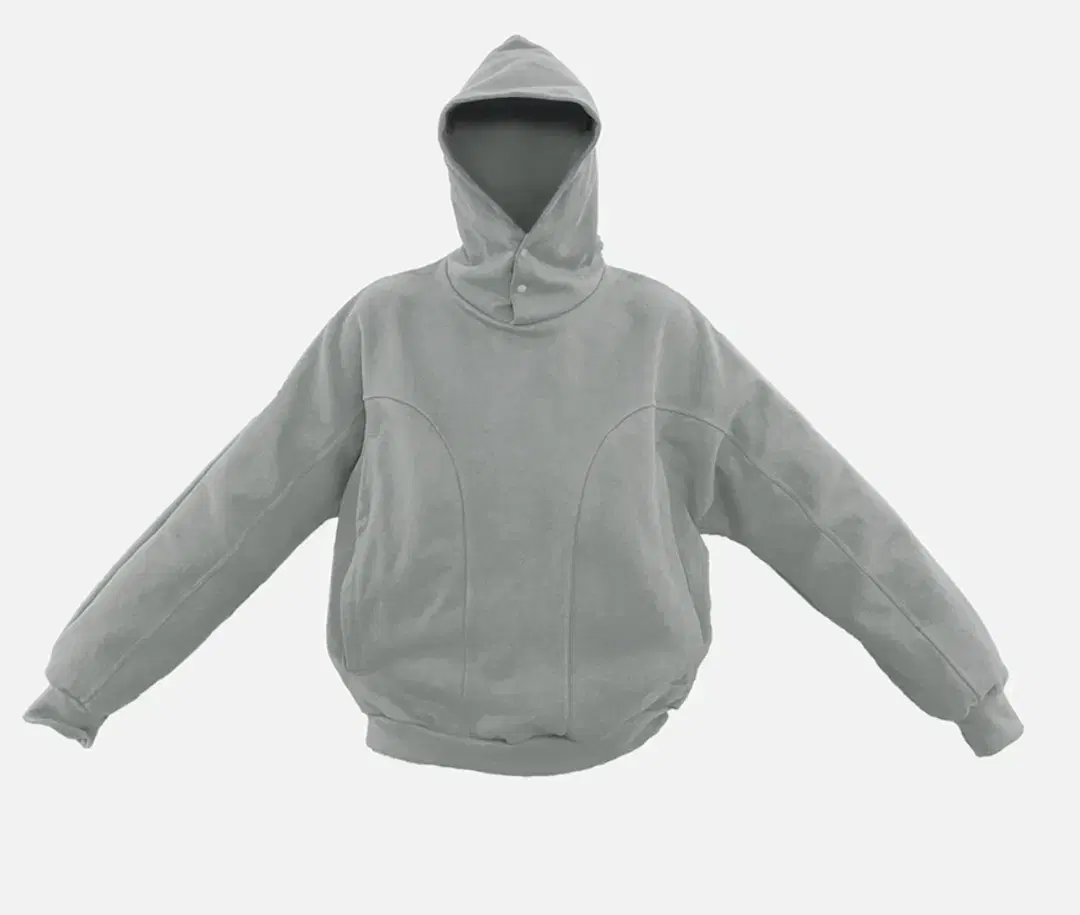 Geometry Hoodie Ash Sage