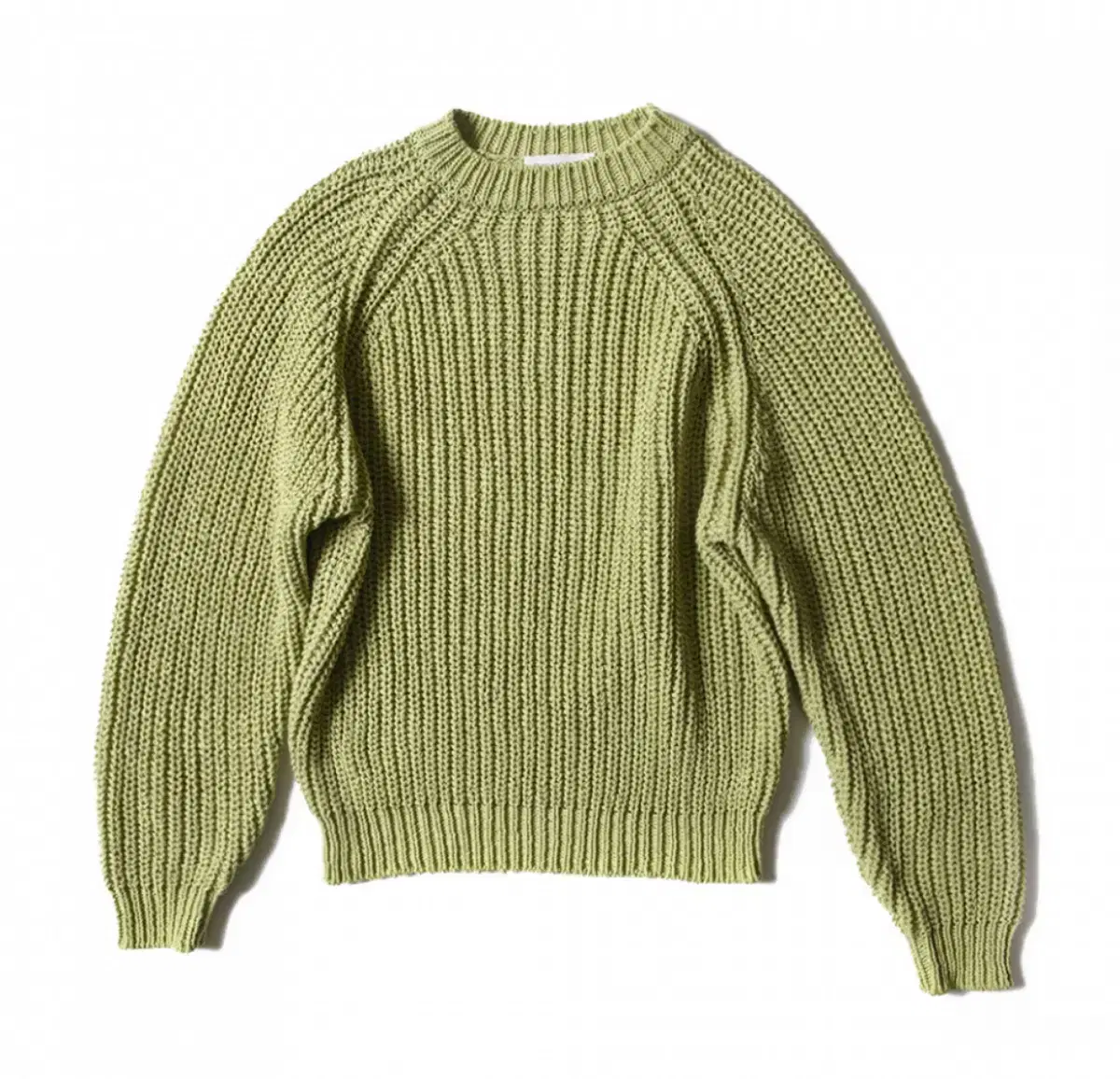 Thomas More Deye Round Knit_Pale Green