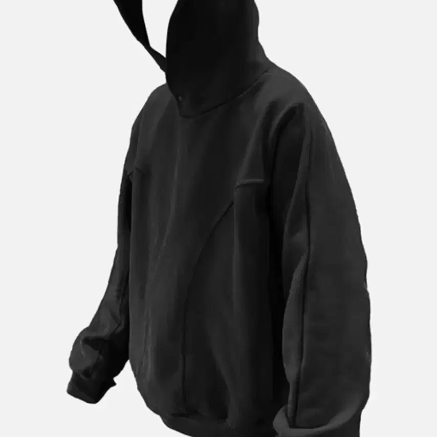 Geometry Hoodie Black